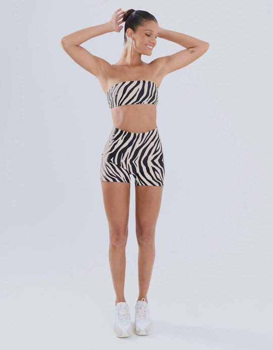 Kit Zebra Top + Short e Ganhe Bandana - Legbox