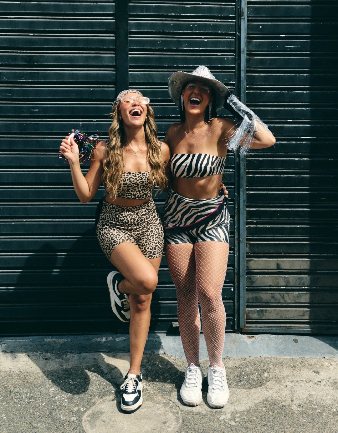 Kit Zebra Top + Short e Ganhe Bandana - Legbox