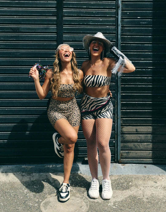 Kit Zebra Top + Short e Ganhe Bandana - Legbox