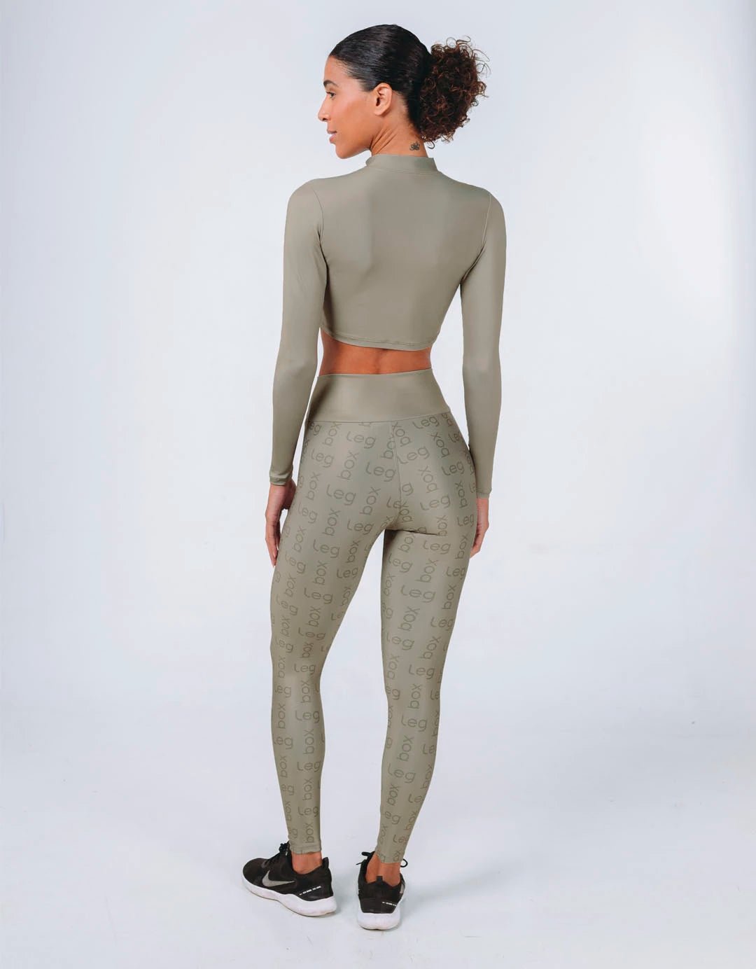 Legging Fitness Glow Ânima Olive