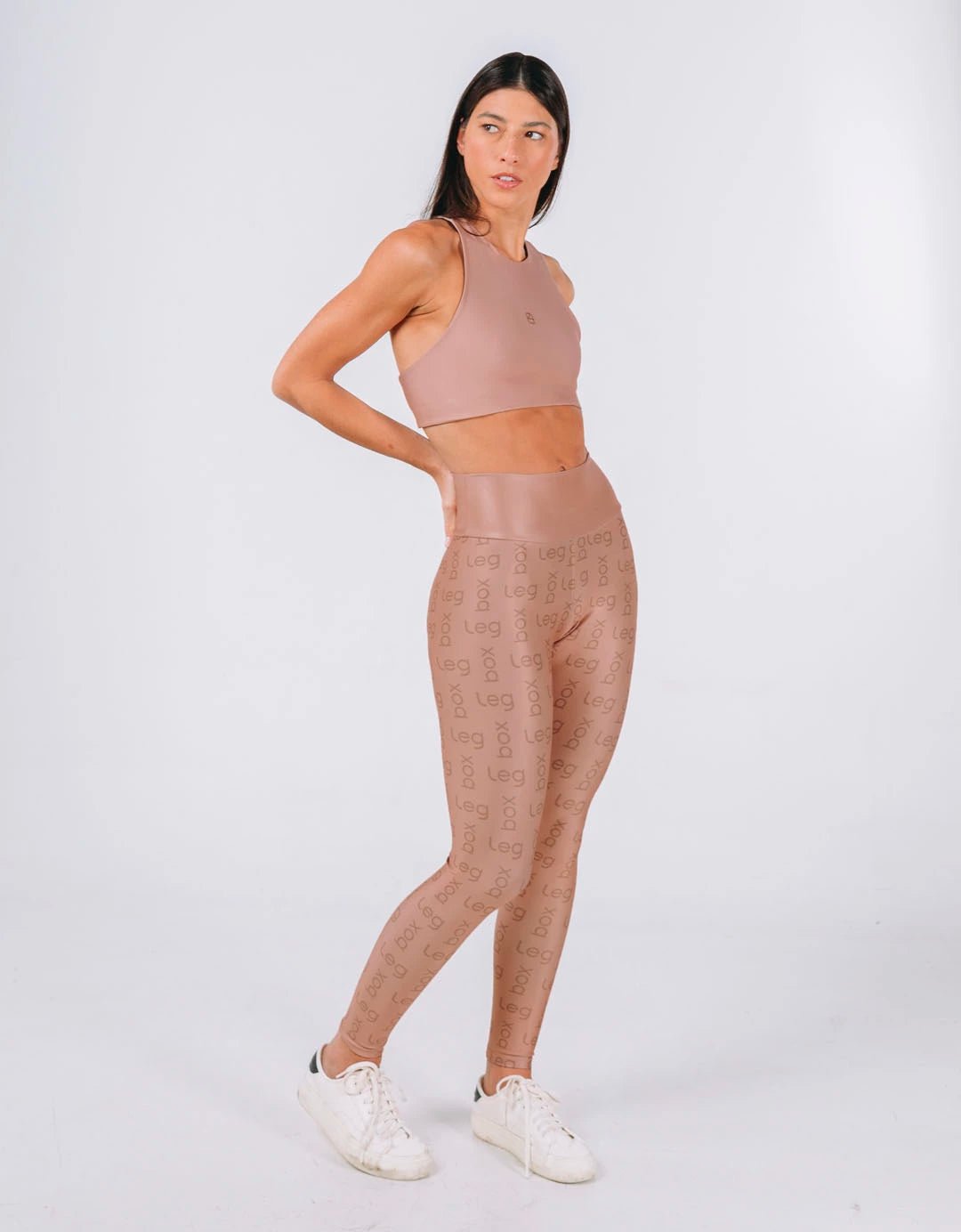 Legging Fitness Glow Nude - Legbox