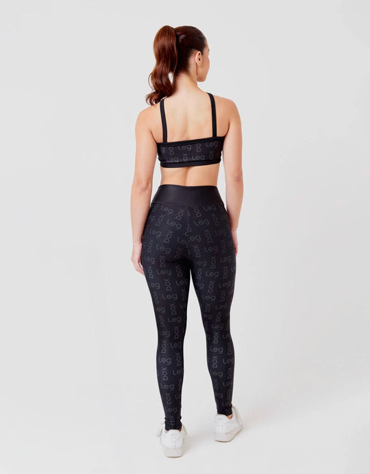 Legging Fitness Glow Preta - Legbox