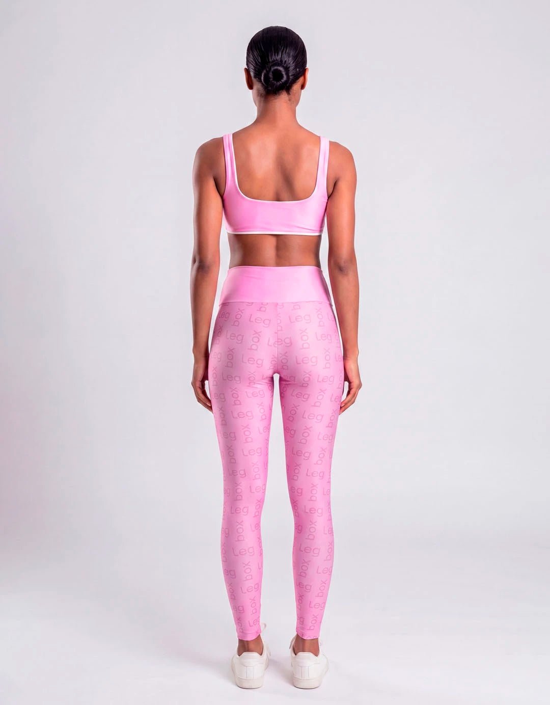 Legging Fitness Glow Rosa Chá