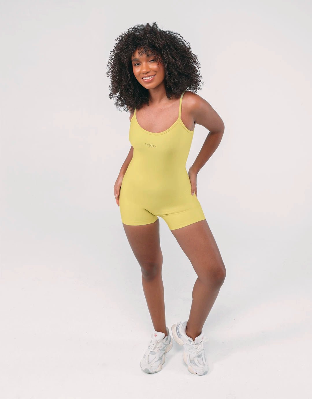 Macaquinho Fitness BPM Amarelo - Legbox