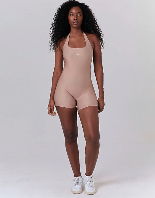 Macaquinho Fitness Up Nude - Legbox