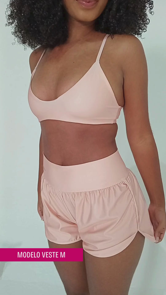 Short Fitness Feminino Musgo