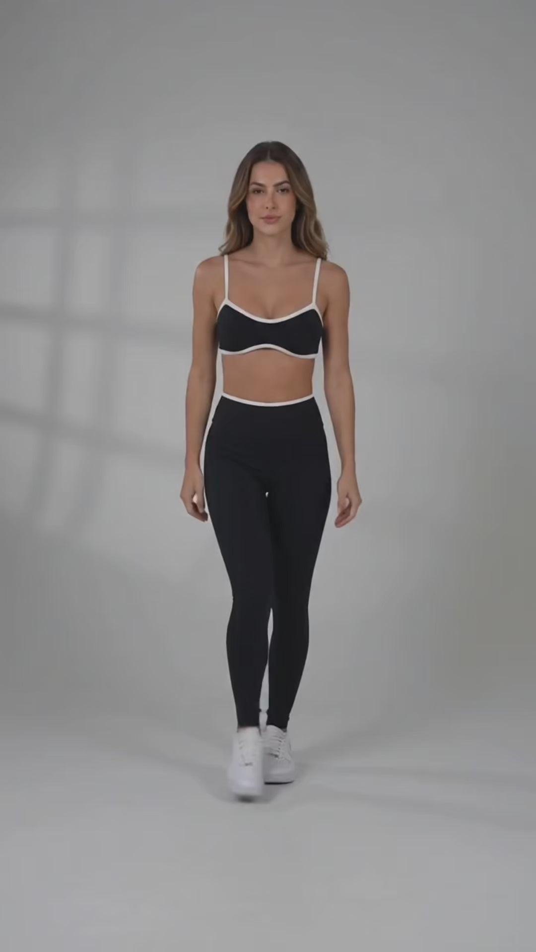 Top Fitness Concha Preto