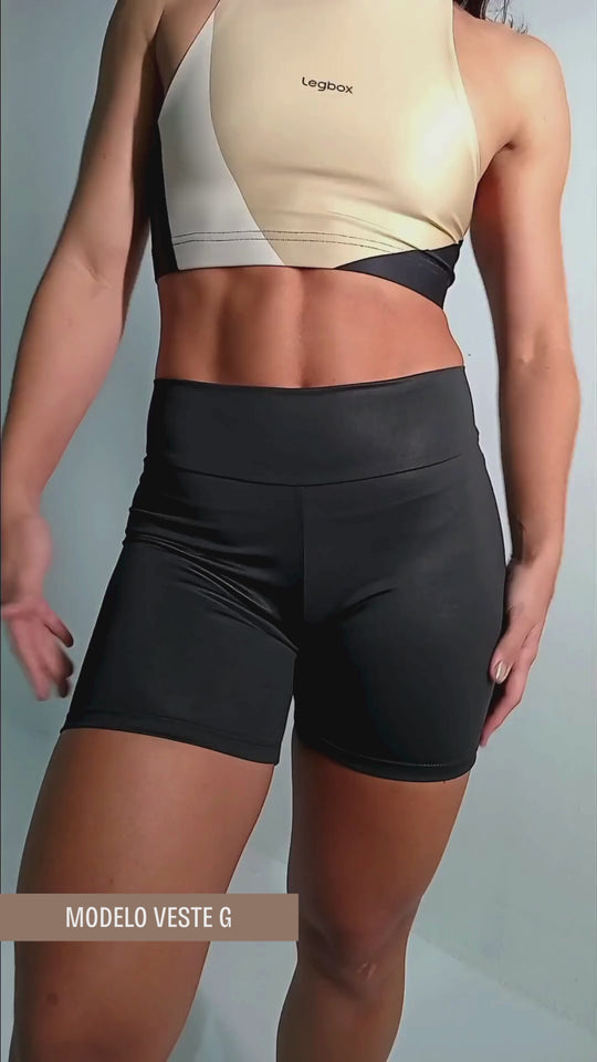 Short Fitness Feminino All Black