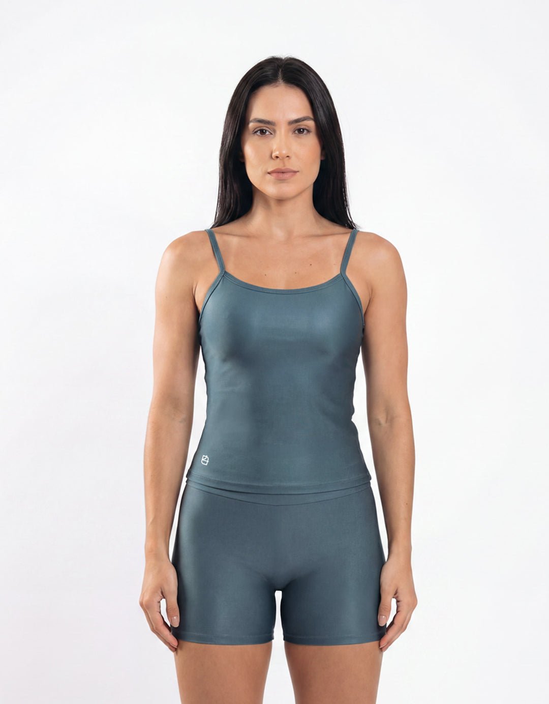 Regata Fitness Feminina Ciclo Chumbo - Legbox