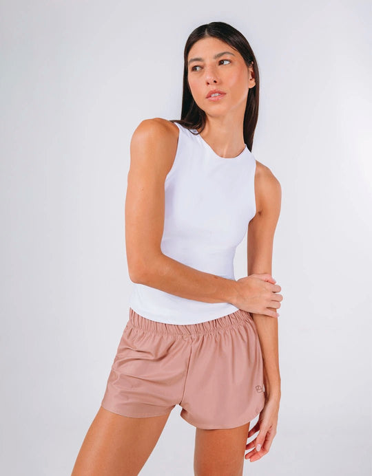 Regata Fitness Feminina Nítida Branca - Legbox