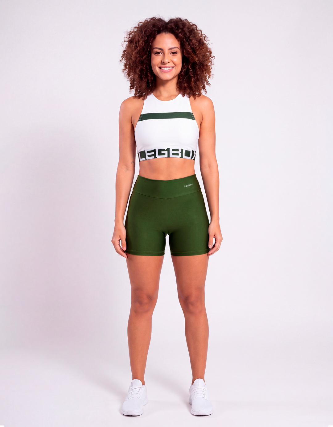 Short Fitness Cintura Alta Amazônia