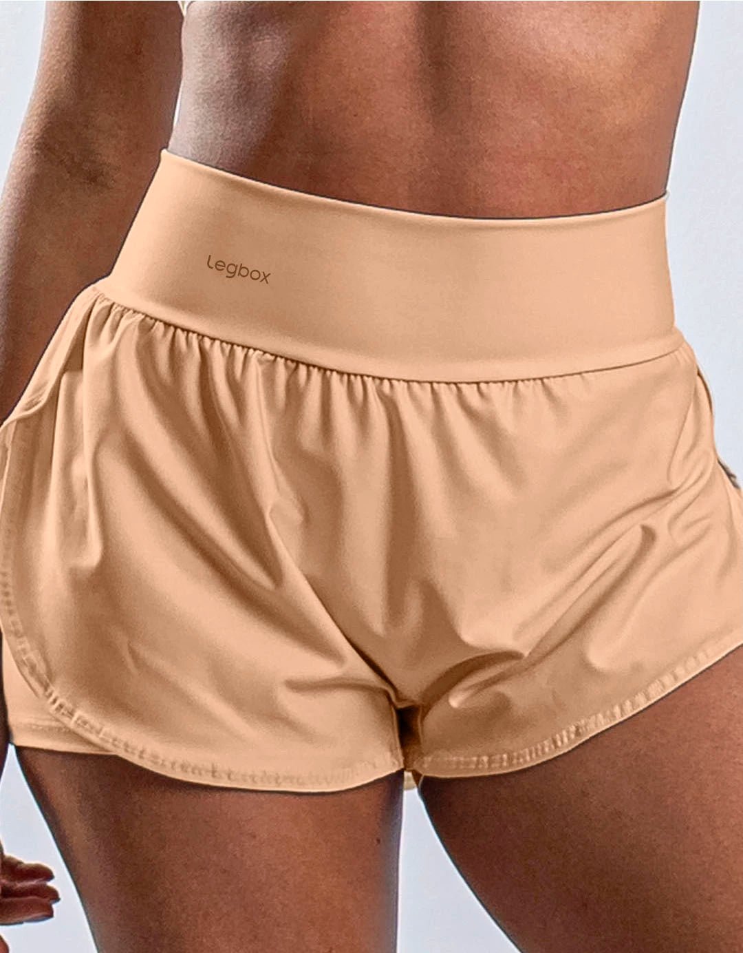 Short Corrida Feminino Duplo