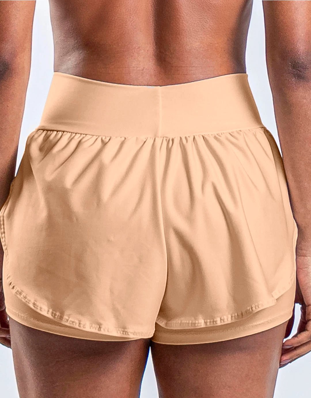 Short Corrida Feminino Duplo