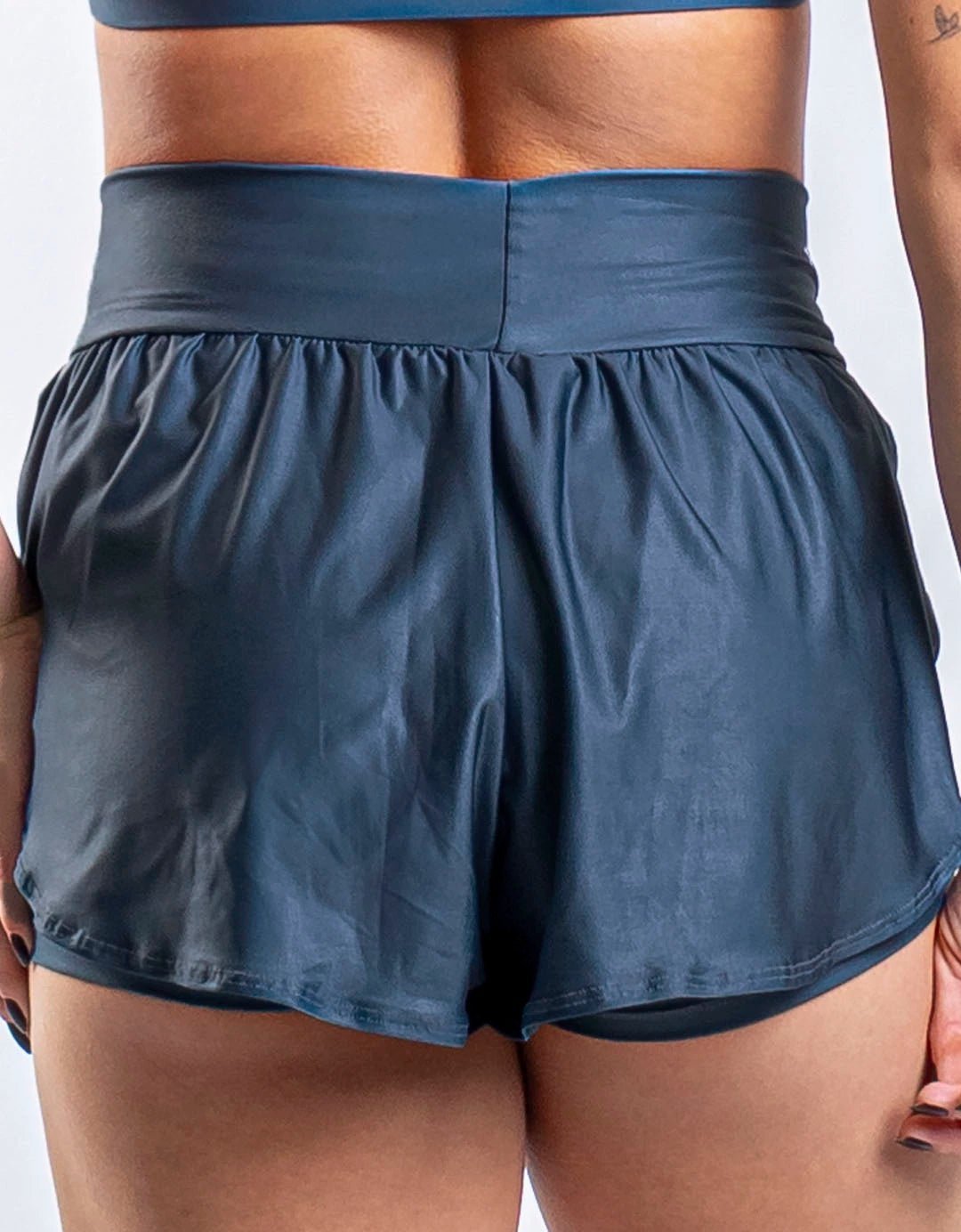 Short Corrida Feminino Duplo