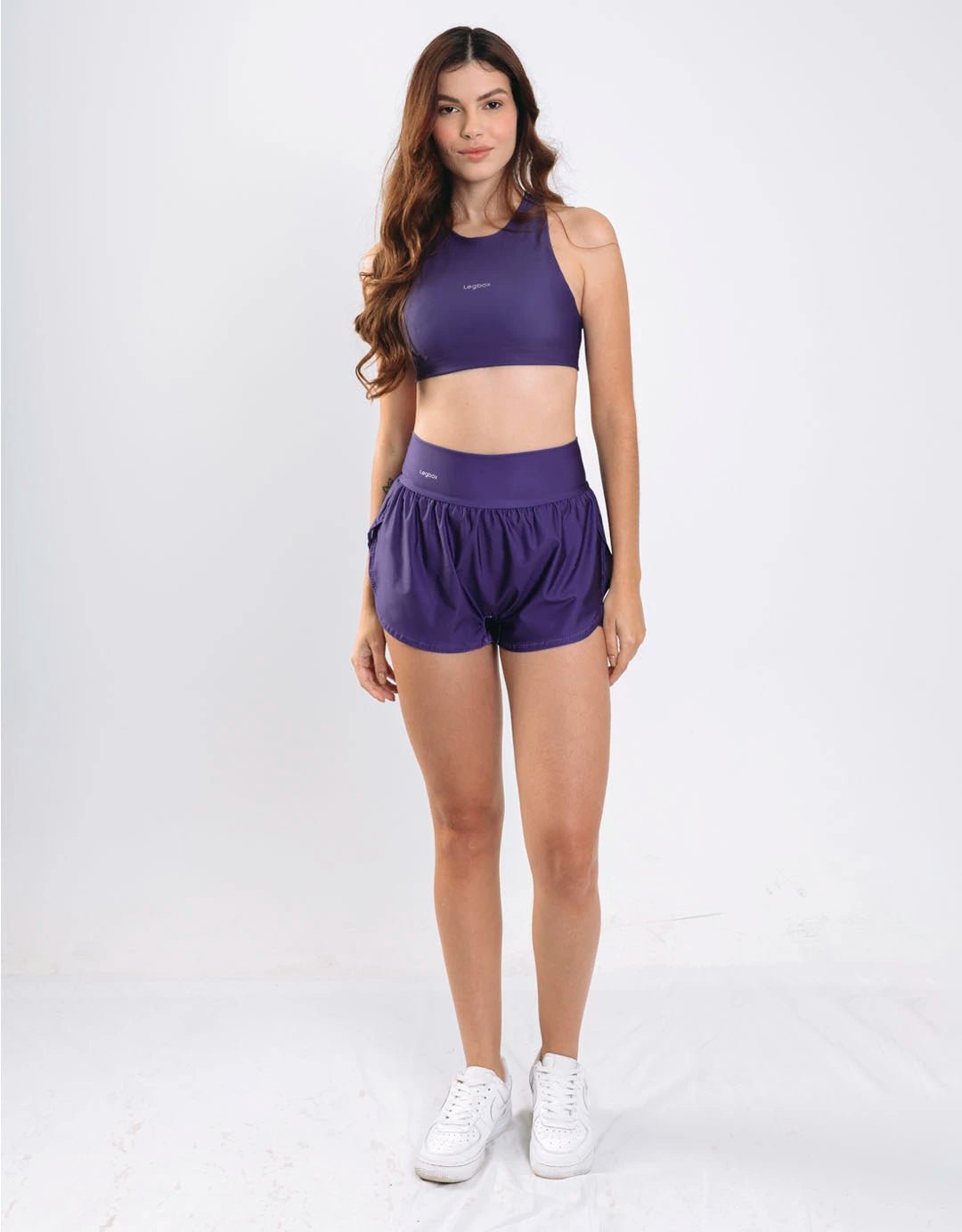 Short Corrida Feminino Duplo