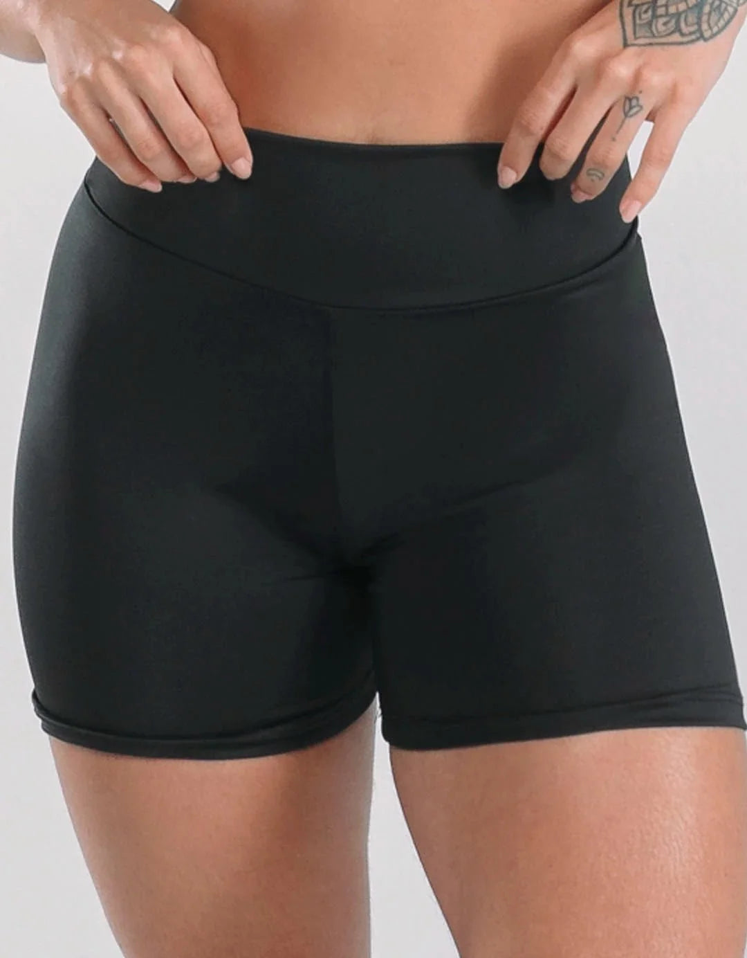 [CREATOR] 3 em 1 Marrom + Short Corrida Bolso Marrom Ganhe Top Race + Short Cintura Alta Rosa Claro