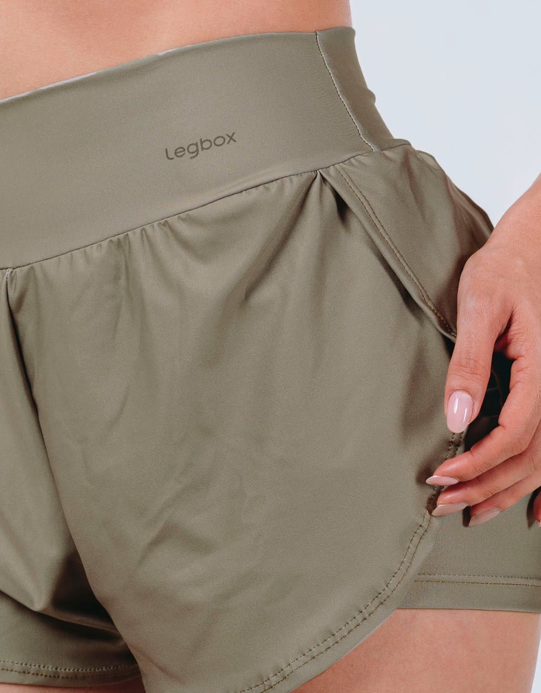 Short Fitness Feminino Ânima Verde - Legbox