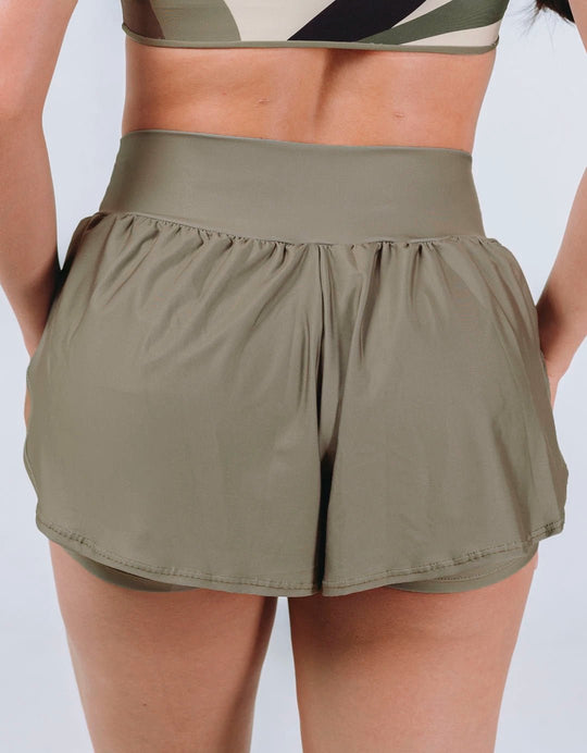 Short Fitness Feminino Ânima Verde - Legbox