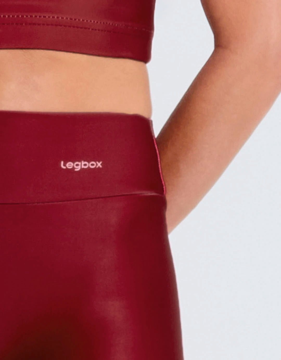 Short Fitness Feminino Bordô - Legbox