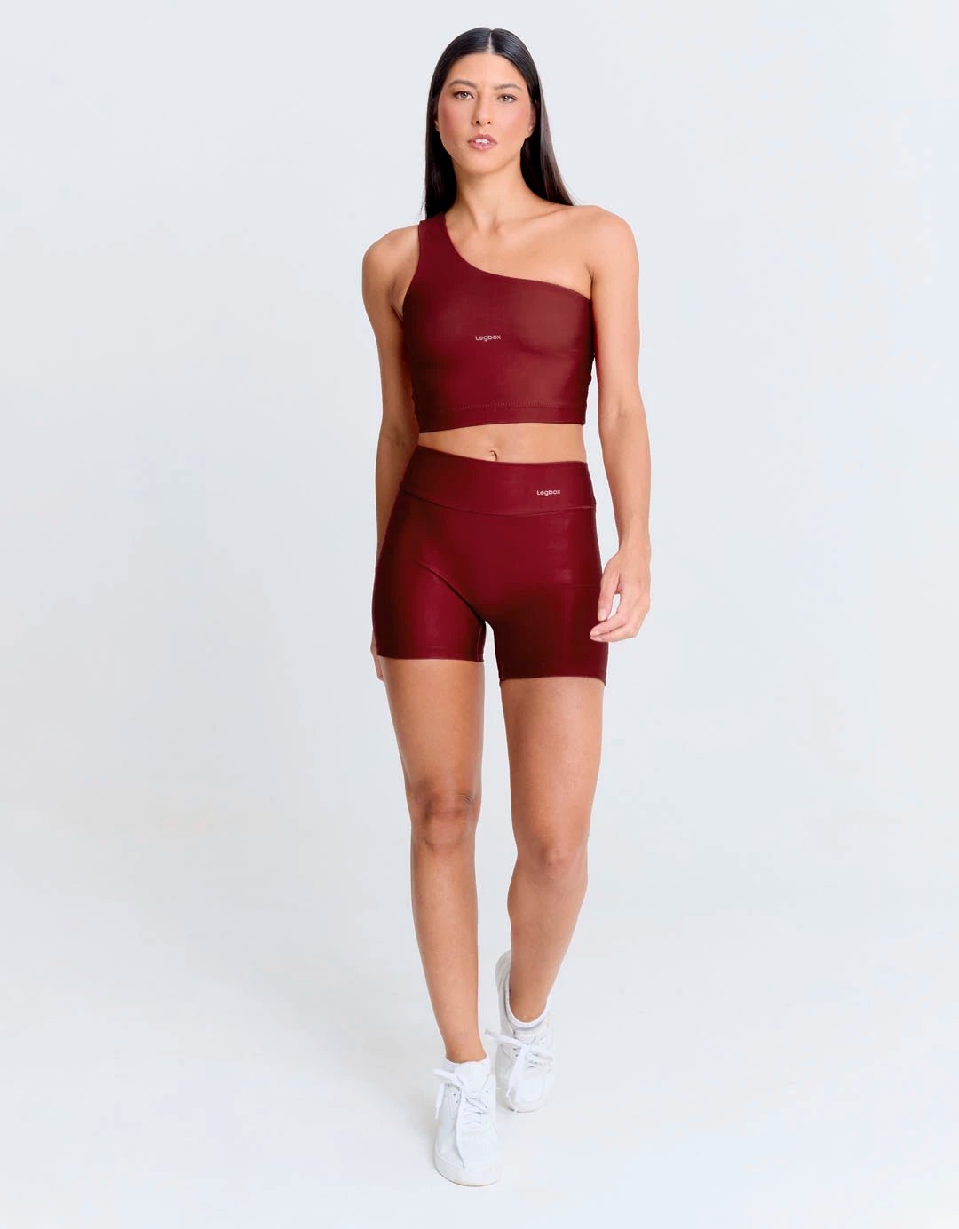 Short Fitness Feminino Bordô - Legbox