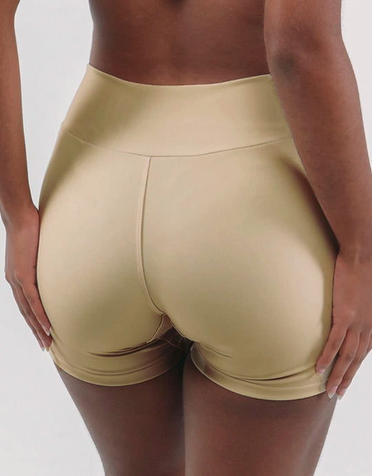 Short Fitness Feminino Camel - Legbox