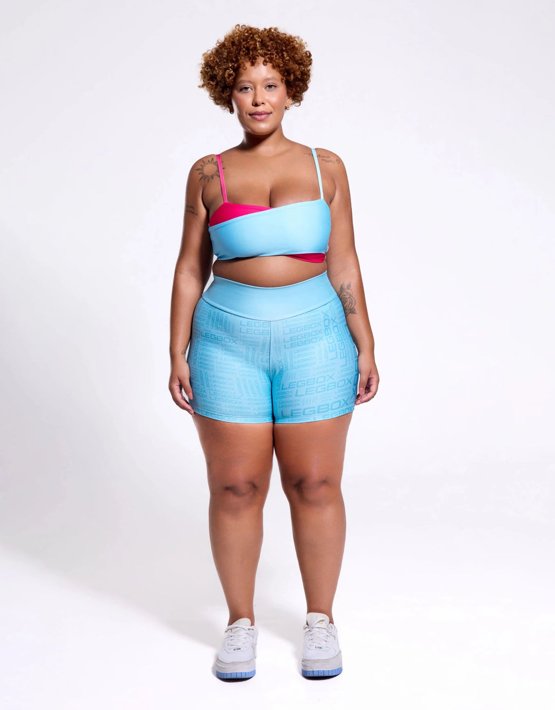 Short Fitness Feminino Glow Buble - Legbox