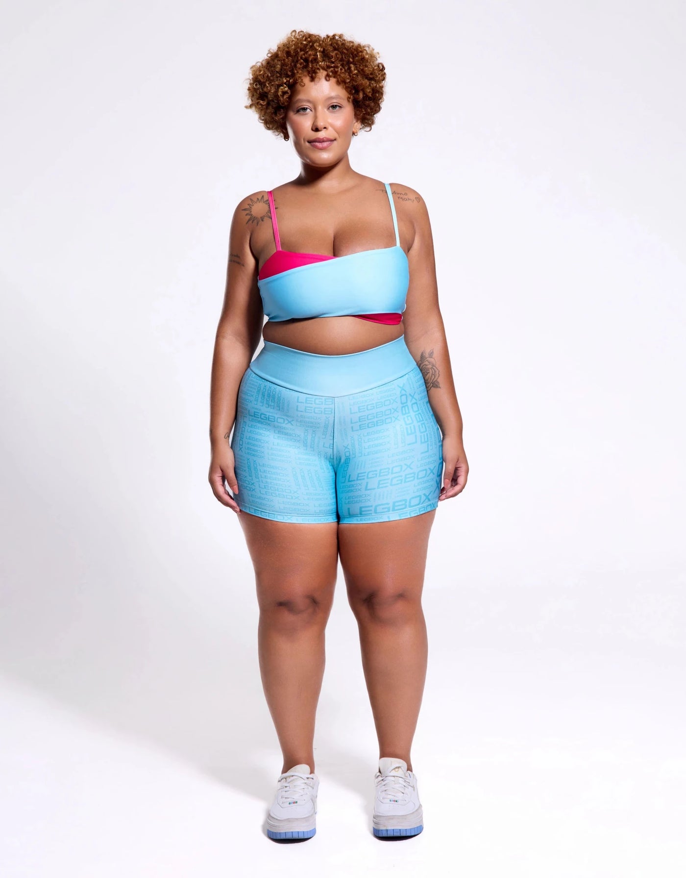 Short Fitness Feminino Glow Buble