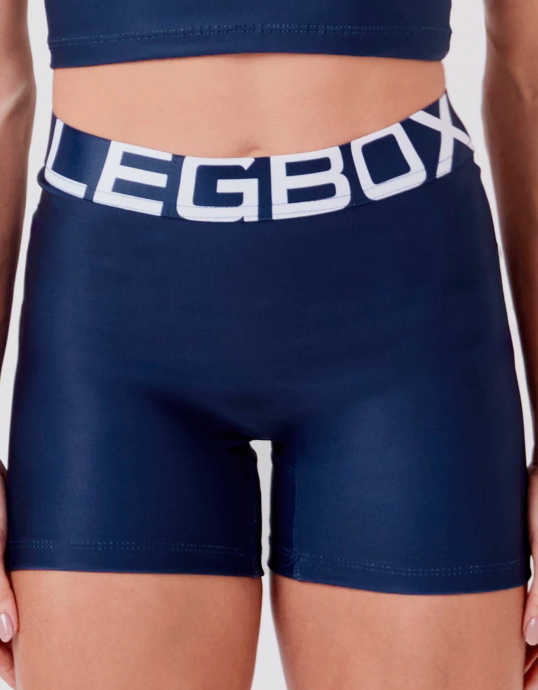 Short Fitness Feminino Legbox Marinho - Legbox