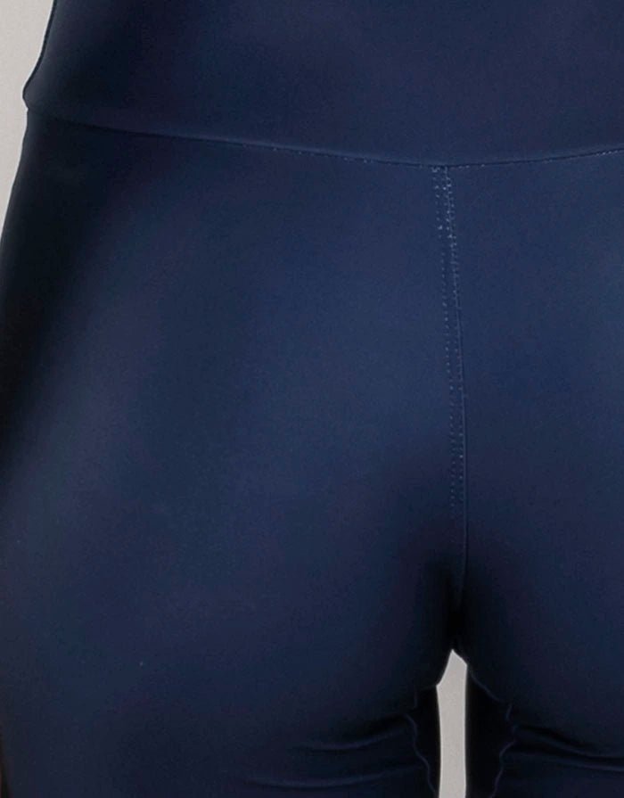 Short Fitness Cintura Alta Marinho