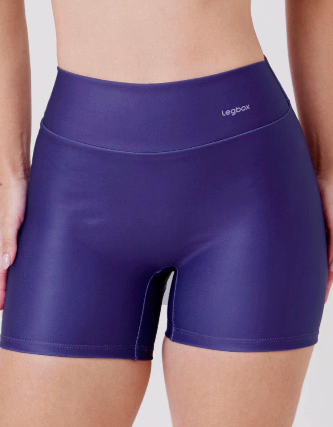 Short Fitness Cintura Alta Roxo