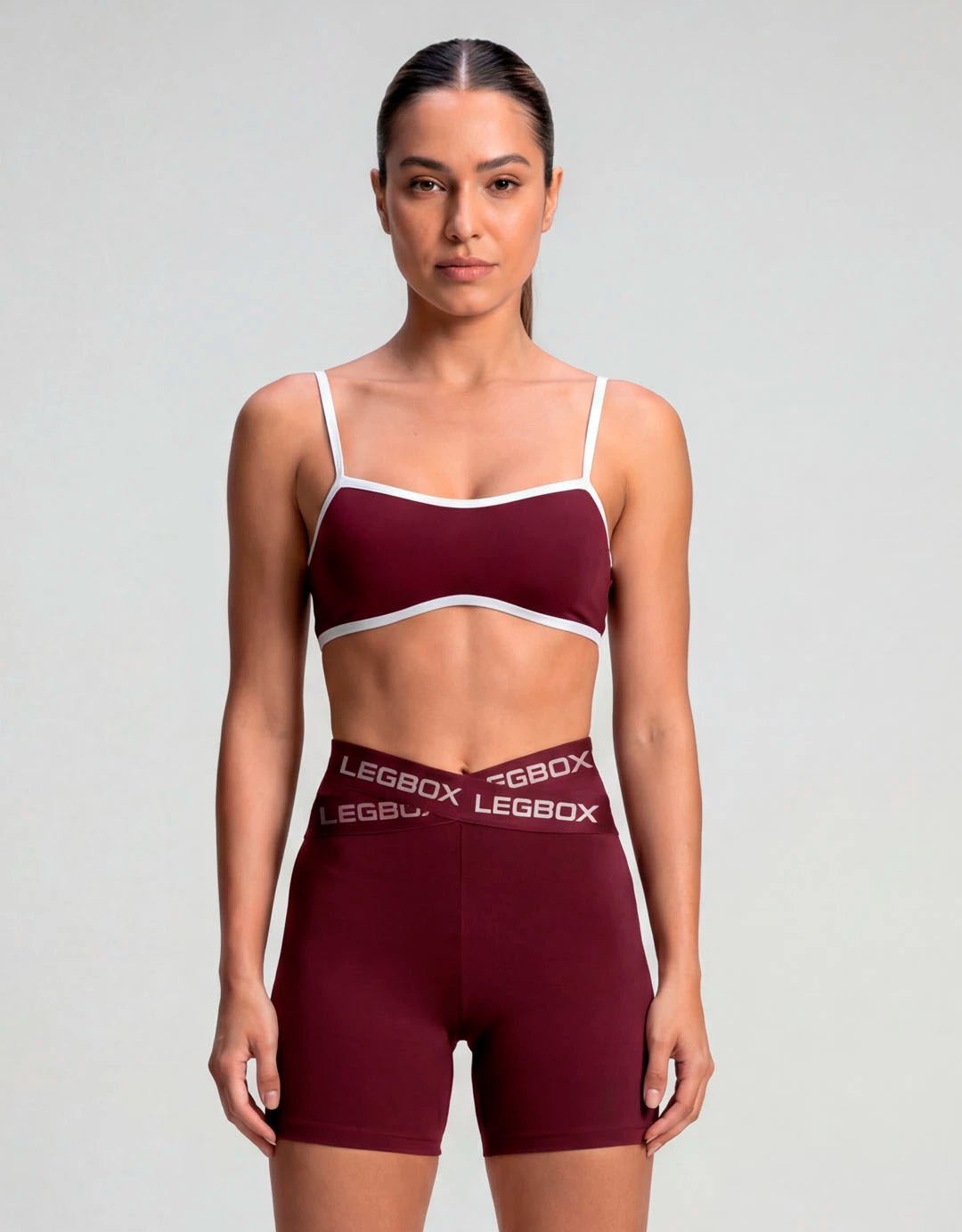 Top Fitess Concha Vinho - Legbox