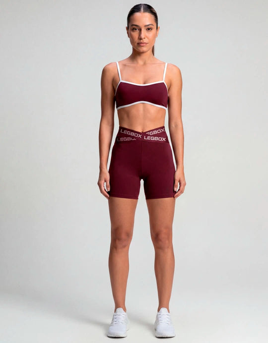 Top Fitess Concha Vinho - Legbox