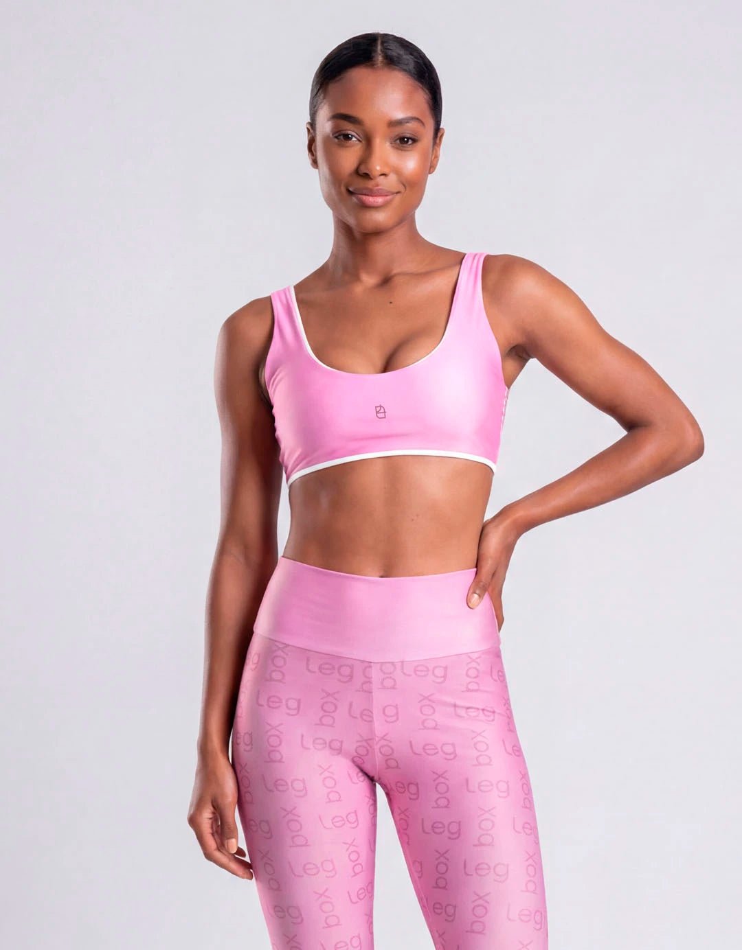 Top Fitness 4 em 1 Rosa Chá - Legbox