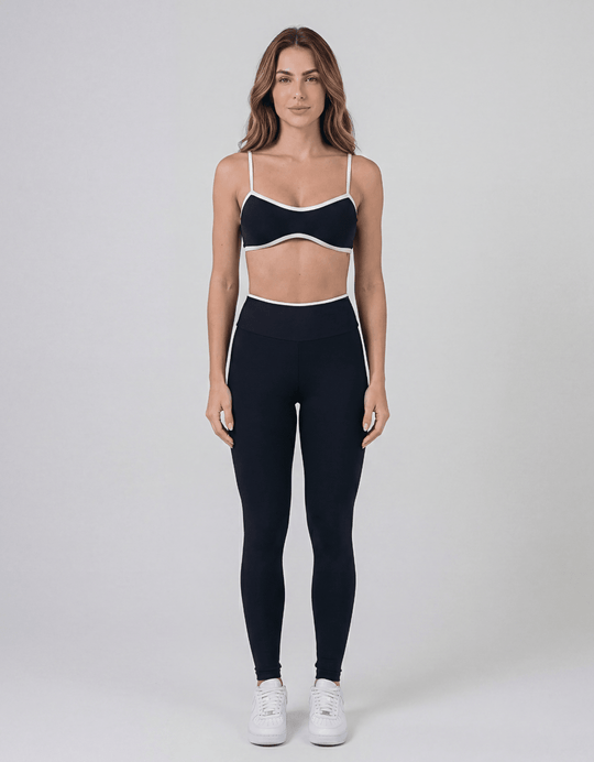 Top Fitness Concha Preto - Legbox