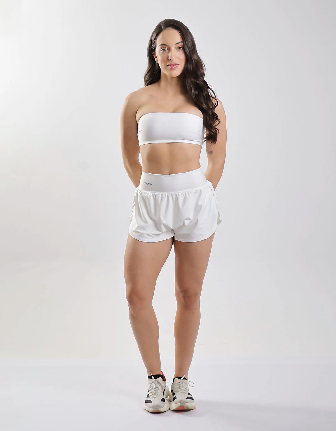 Top Fitness Faixa Branco - Legbox