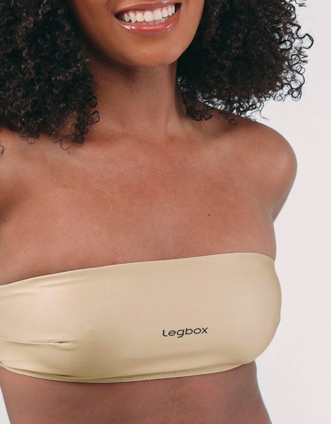 Top Fitness Faixa Nude - Legbox