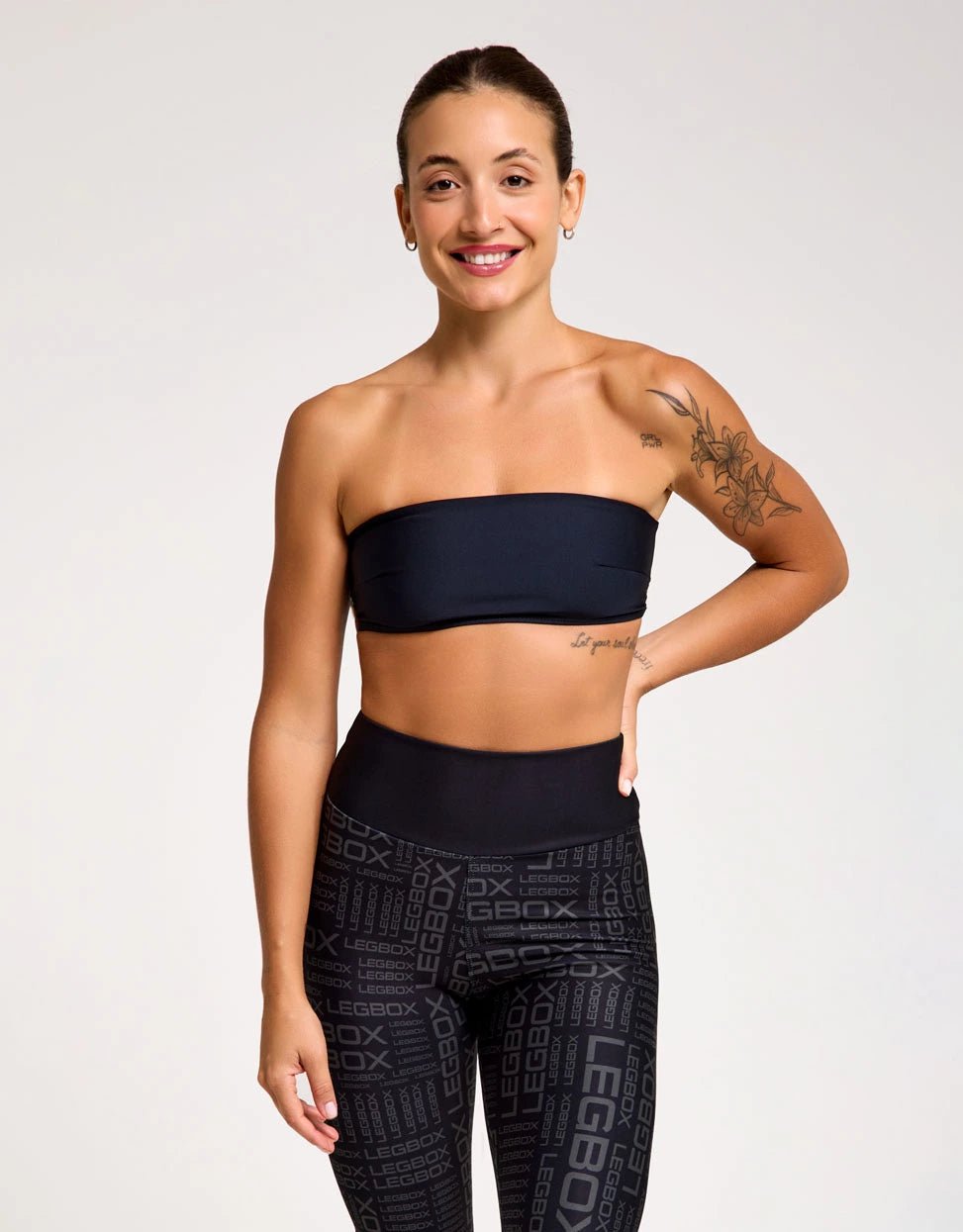 Top Fitness Faixa Preto - Legbox