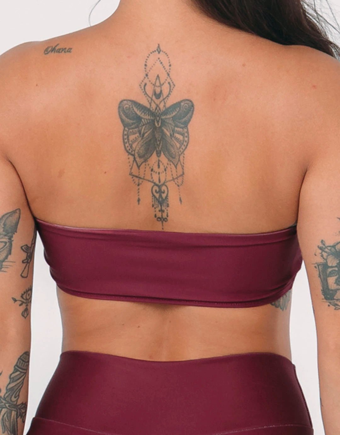 Top Fitness Faixa Vinho - Legbox