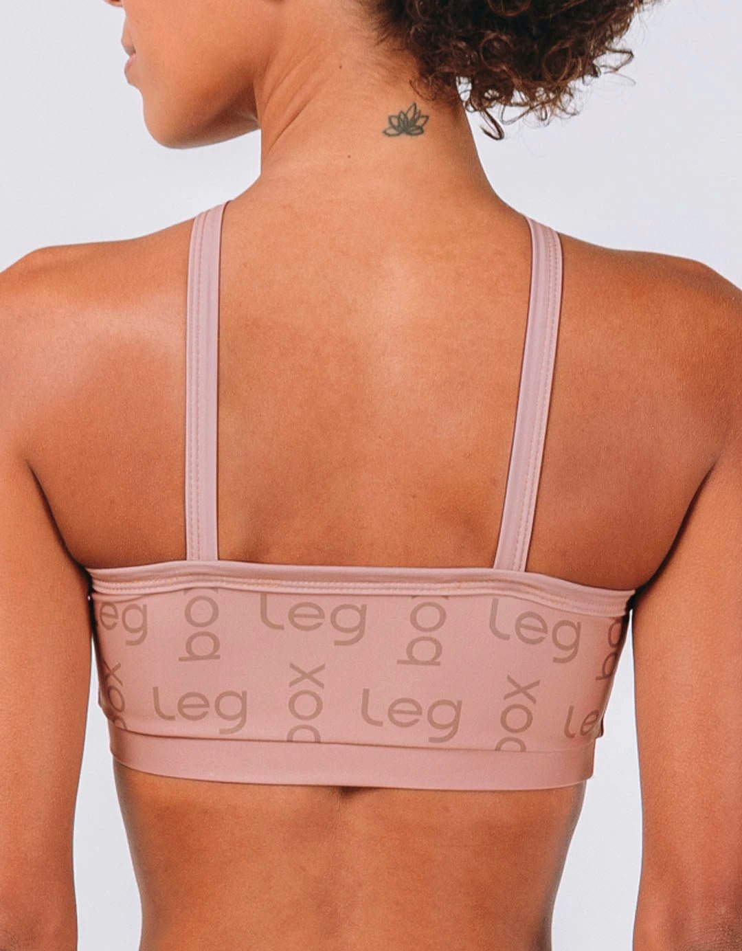 Top Fitness Twist Glow Nude