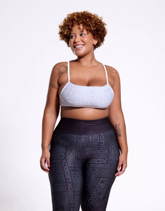 Top Fitness Minimal Glow Branco - Legbox