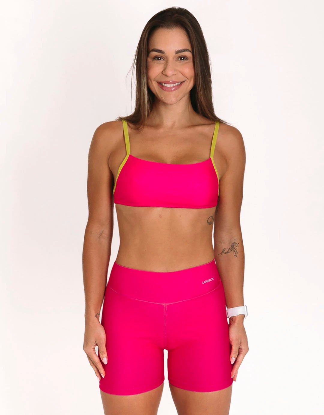 Top Fitness Minimal Hot Pink - Legbox