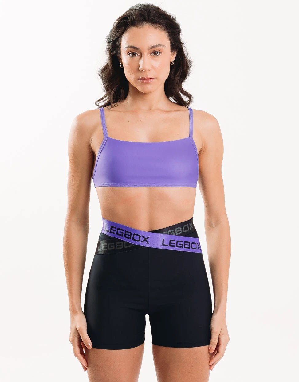 Top Fitness Minimal Lilás - Legbox