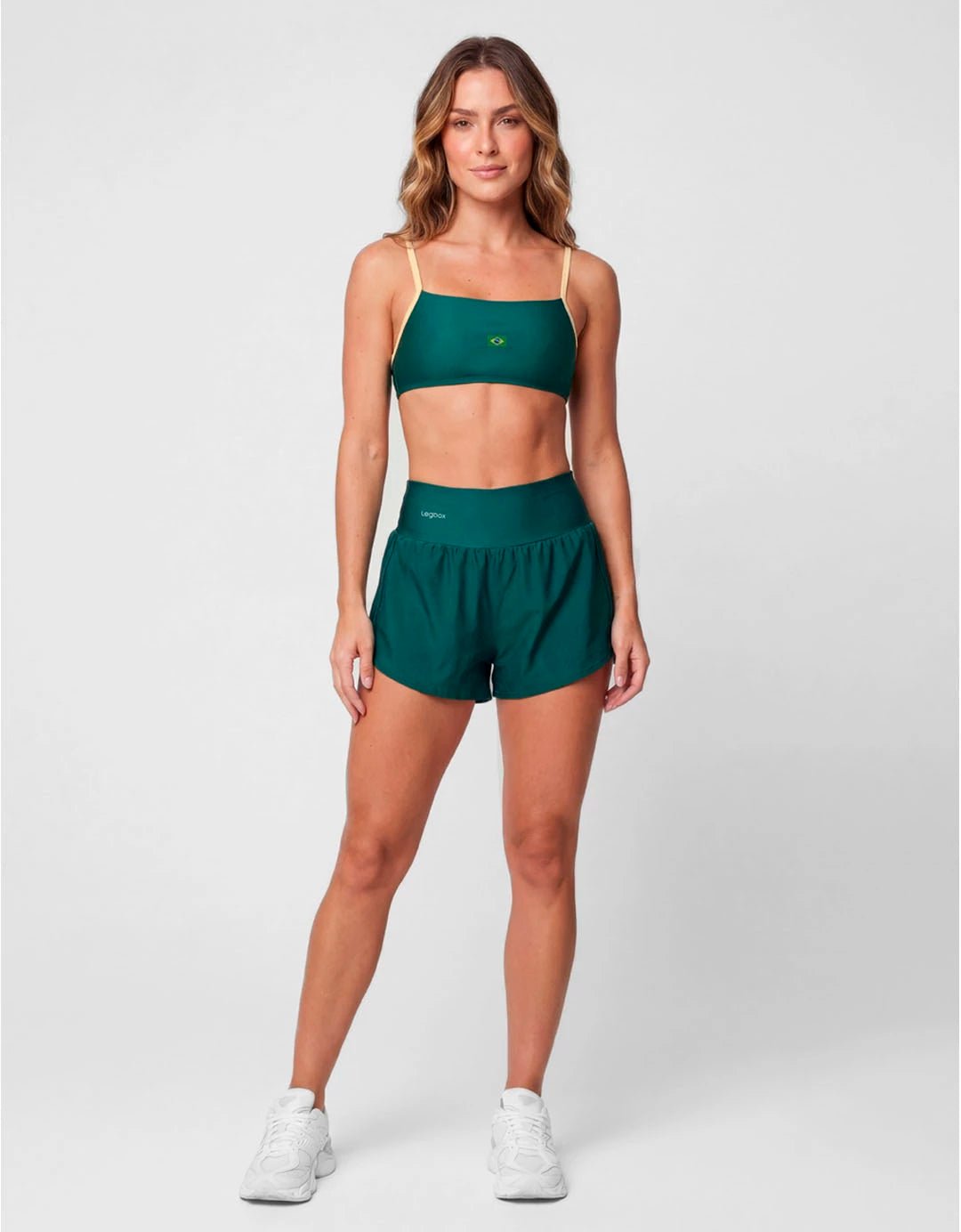 Top Fitness Minimal Verde Brasil - Legbox