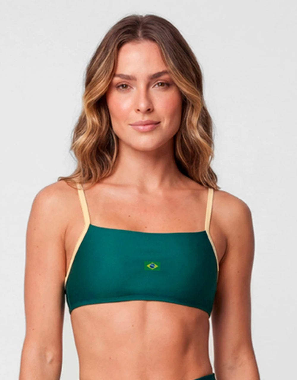 Top Fitness Minimal Verde Brasil - Legbox
