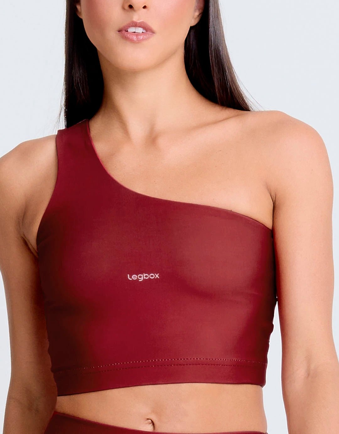 Top Fitness One Longo Bordô - Legbox