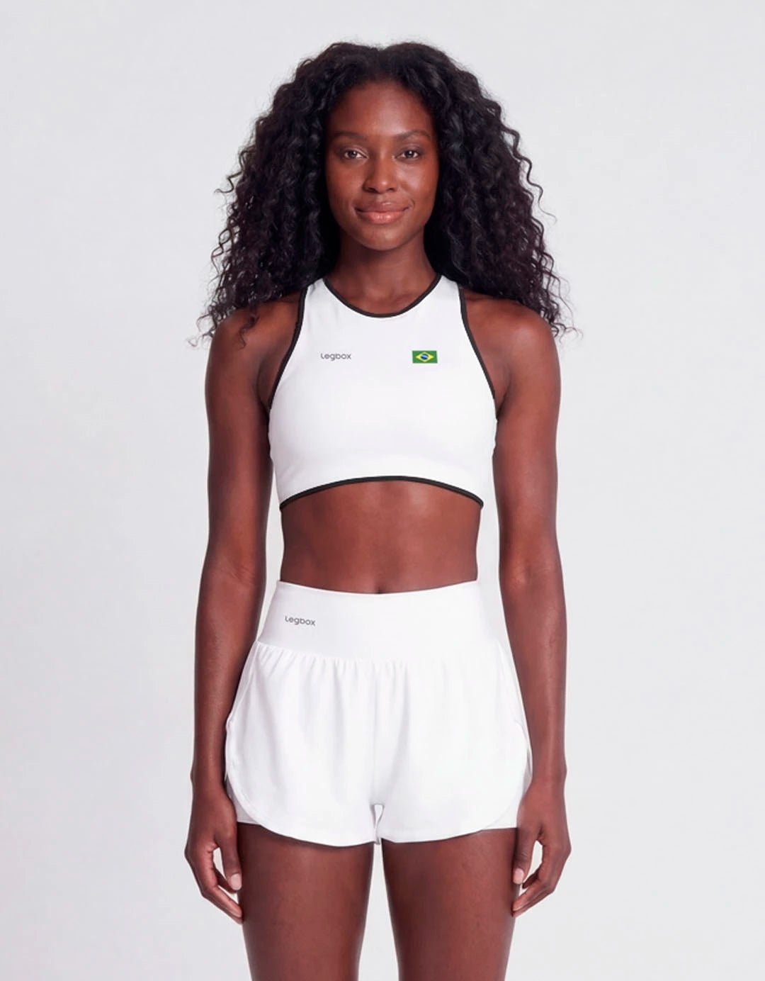 Top Fitness Pro Reversível Rubro Negro - Legbox