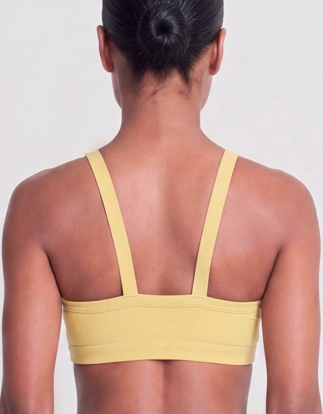 Top Fitness Twist Amarelo Brasil - Legbox