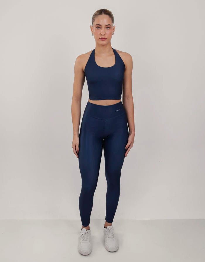 Top Fitness UP LONGO Marinho - Legbox