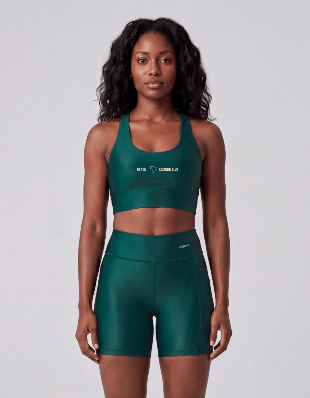 Top Fitness UP Longo Verde Brasil - Legbox