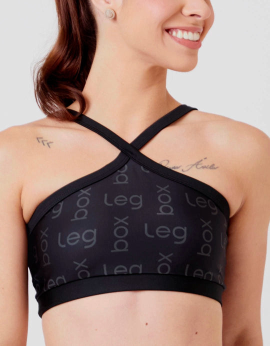 Top Twist Glow Preto - Legbox